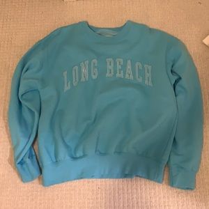 Vintage Oversized Long Beach sweatshirt